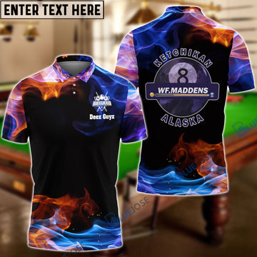 BlueJose Billiards Personalized Shirt For  WF Maddens