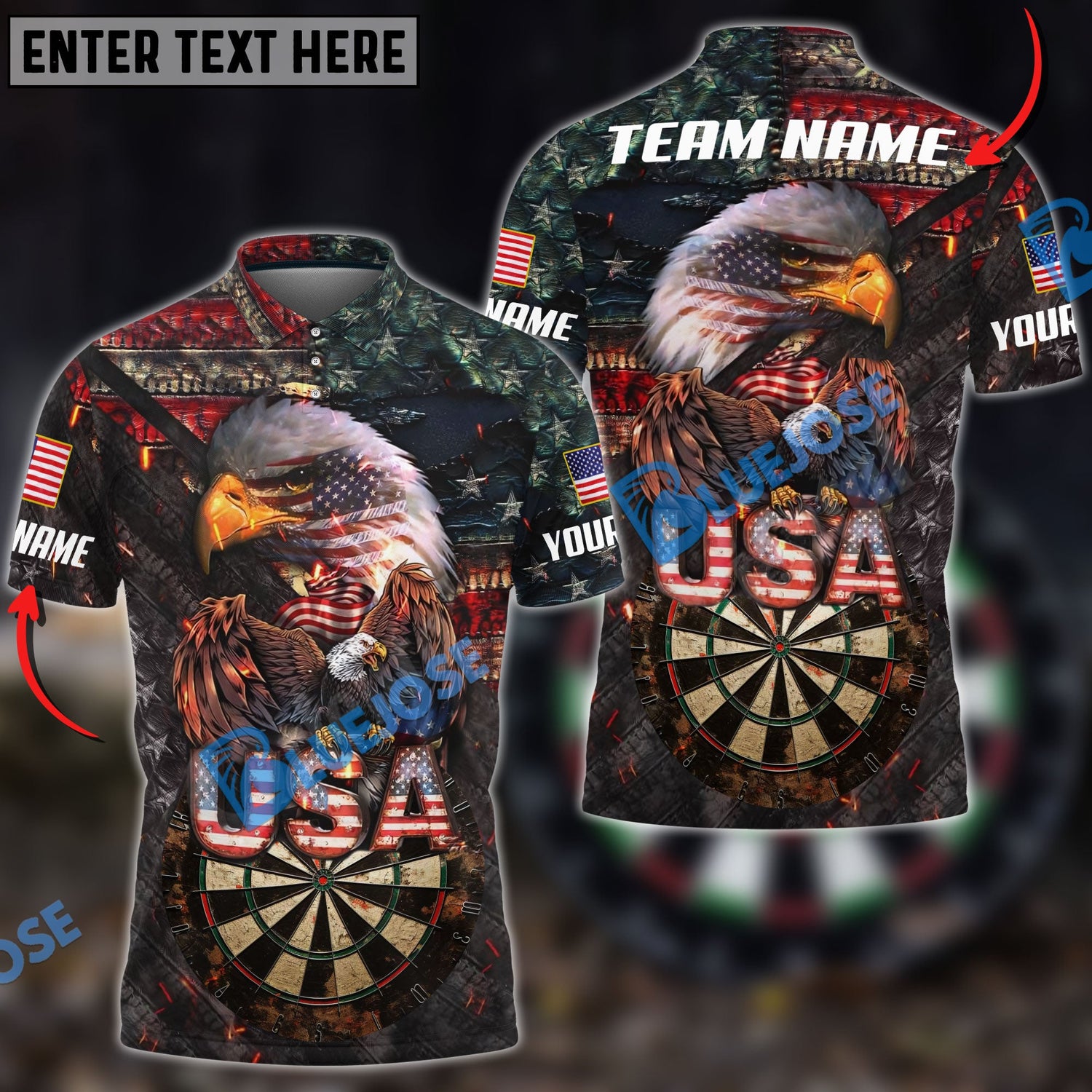 Bluejose Darts Flag Collection