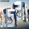 BlueJose Fishing Marlin Customize Name 3D Shirts