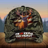 BlueJose Premium Born To Hunt Deer Hunting Multicolor Cap