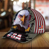 BlueJose The Unique Usa Eagle 3D Cap Cracked Personalized