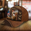 BlueJose Premium Leather American Eagle Patriotic 3D Hat Personalized