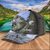 BlueJose Personalized Bass Fishing Classic Cap