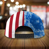 BlueJose Premium Usa Eagle Patriotic 3D Cap United States Sky Hat Personalized