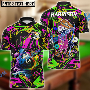 BlueJose Billiards Custom Graffiti Personalized Shirt For James Harrison