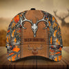 BlueJose Premium Skull Deer Hunting Multicolor Personalized Cap