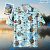 BlueJose Personalized Upload Photo Hawaiian Shirt