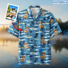BlueJose Personalized Upload Photo Hawaiian Shirt