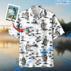 BlueJose Personalized Upload Photo Hawaiian Shirt