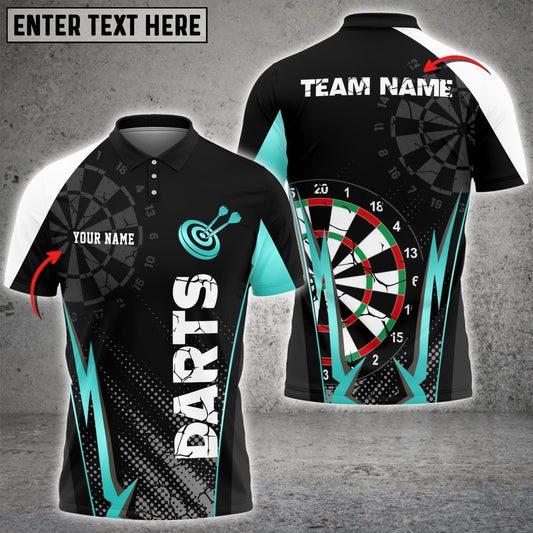 BlueJose Darts Crack Personalized Name, Team Name 3D Shirt (4 Colors)