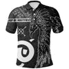 BlueJose Viking Style Polo Shirt - Raven Norse mythology Tattoo