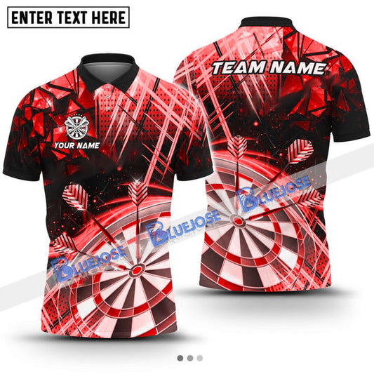 BlueJose Darts Colorful Twinkle Premium Personalized Name, Team Name 3D Shirt (4 Colors)