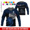 BlueJoseI Play Darts Because I Like It Personalized Name, Team Name 3D Hoodie