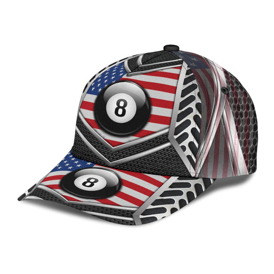 BlueJose Billiard Classic 3D Over Printed Cap