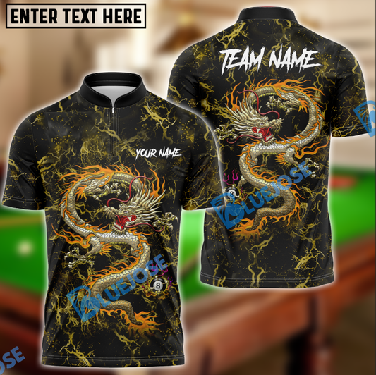 BlueJose Billiards Dragon Shirt for Yinji Meng