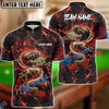 BlueJose Billiards Dragon Shirt for Yinji Meng