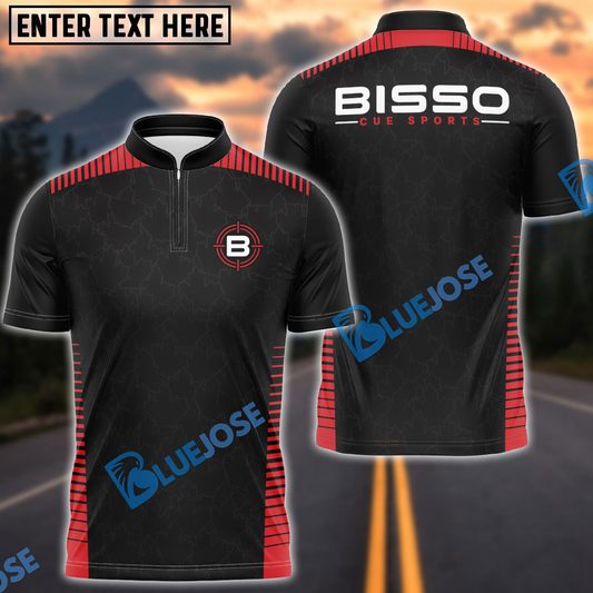 BlueJose Billiards Zipper Polo Shirt for Kyle Bissonnette