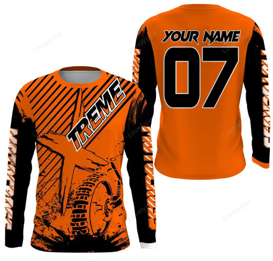 BlueJose Personalized Extreme Racing Mx Off-Road Motorcycle 3D Shirt