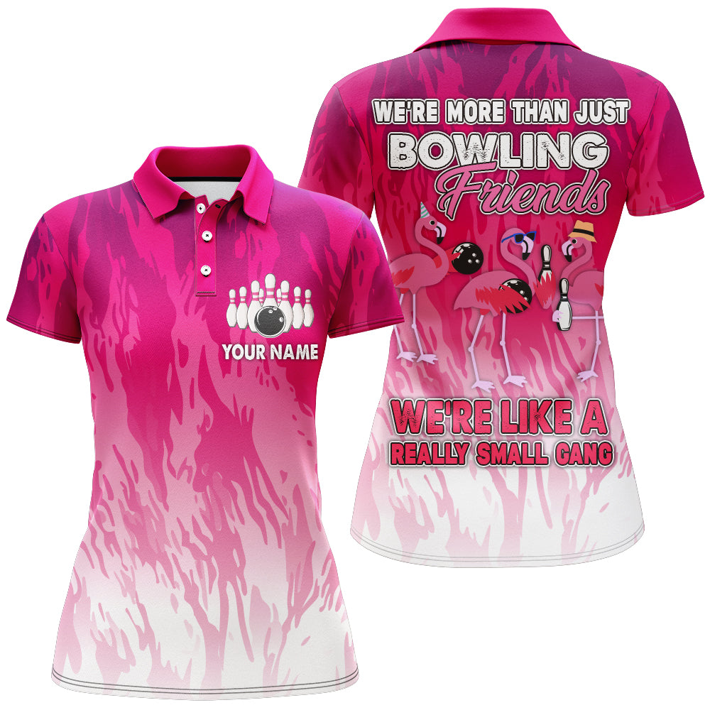 BlueJoses Pink Flamingo Bowling Personalized All Over Printed Shirt Fo ...